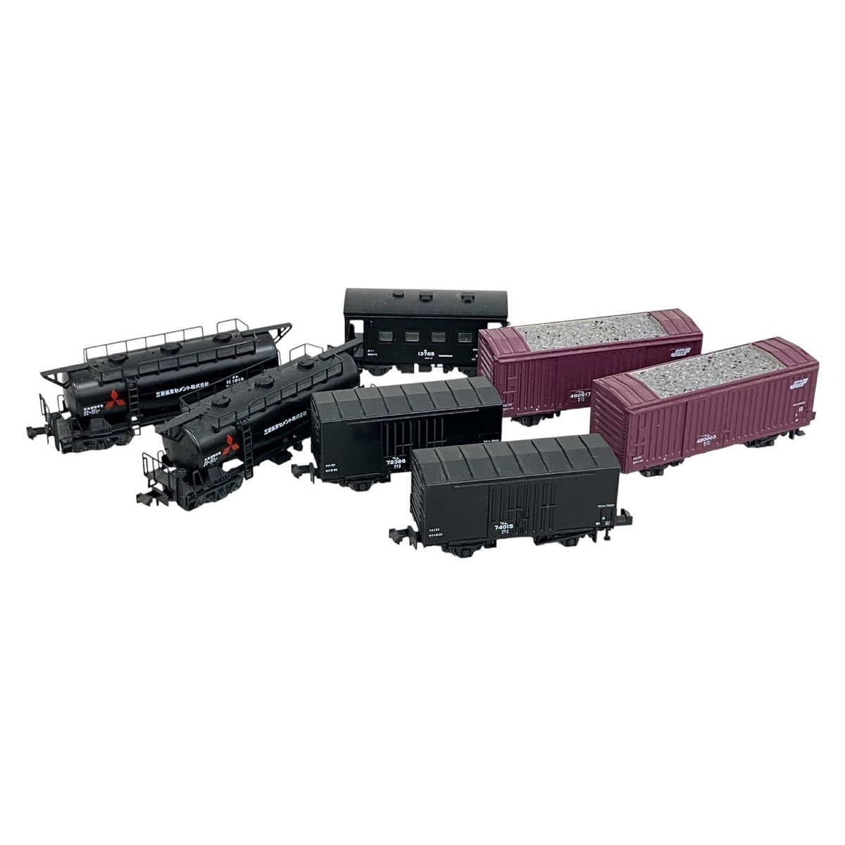 KATO 8034 ワム480000 8040 タキ1900 三菱鉱業セメント 他 貨車2両 合計4両 カトー Nゲージ 鉄道模型 K10533126