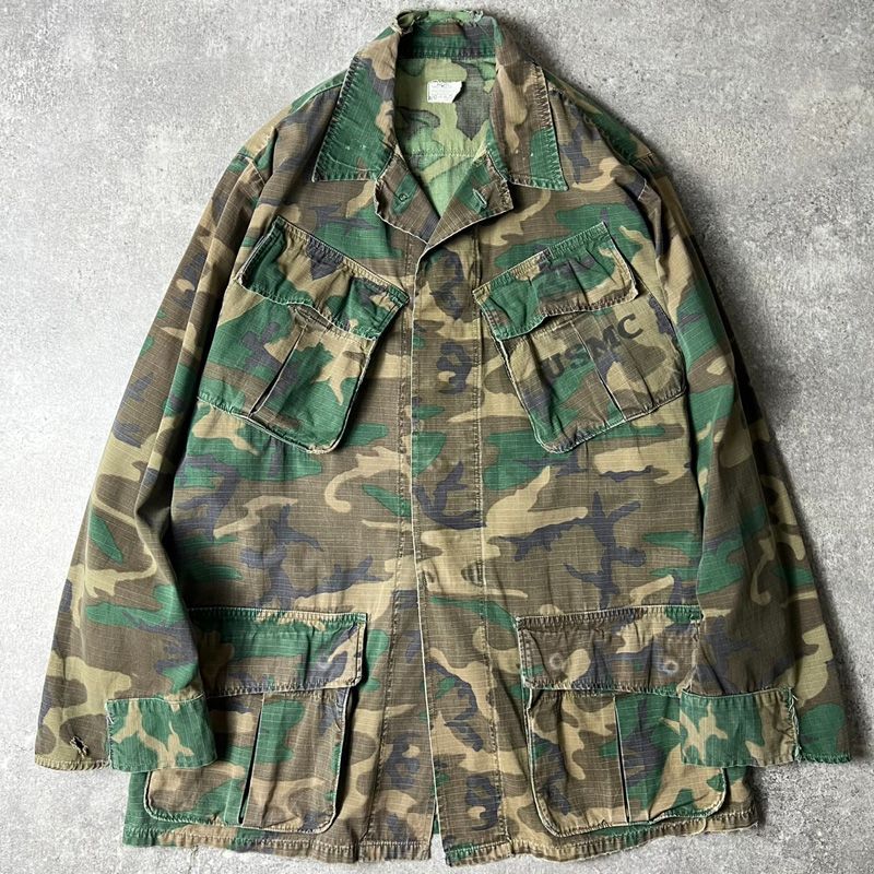 60s 70s ベトナム戦争 ジャングルファティーグ 4th ヴィンテージ US ARMY アメリカ軍 60s 米軍ベトナム戦争TCU ジャングル