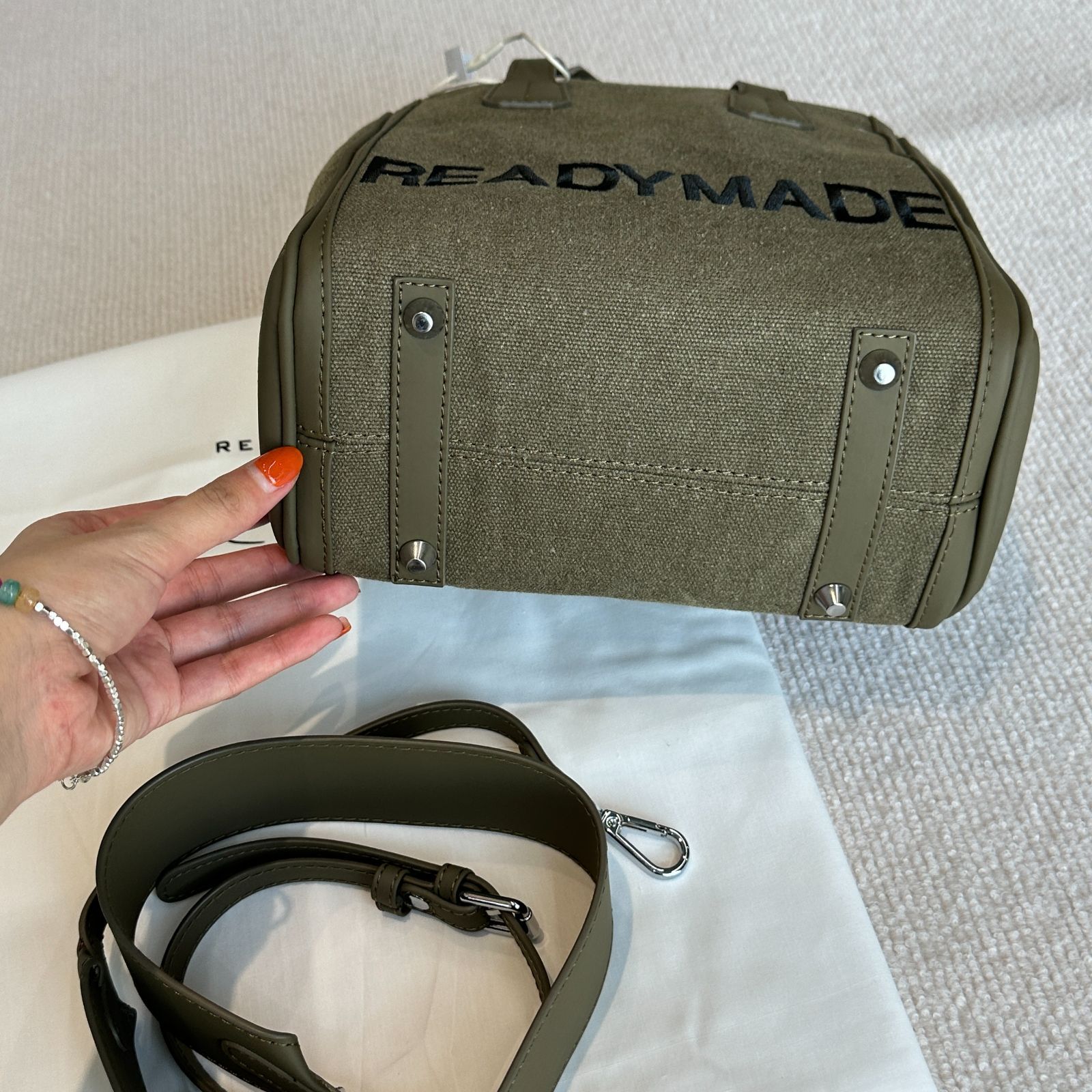 新品未使用 READYMADE PEGGY BAG/LOGO (NANO) - メルカリ