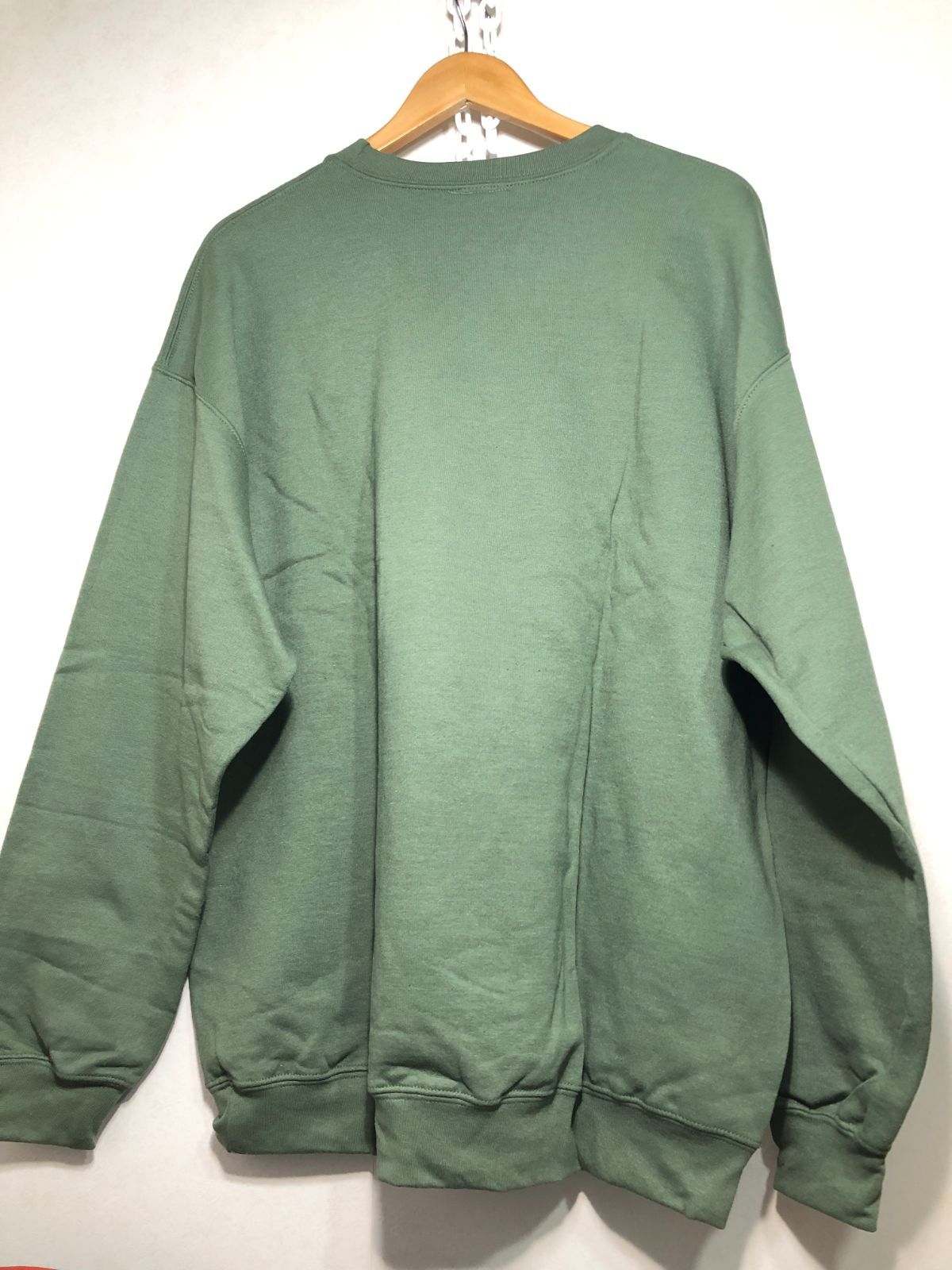 070152 未使用 Creek スウェット XL トレーナー カーキ オリーブ 裏