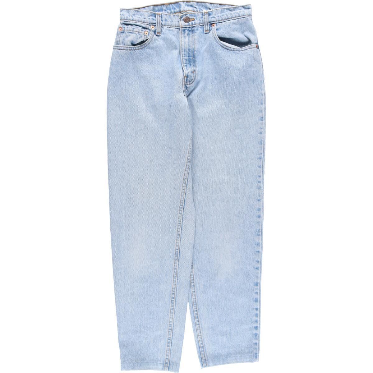 古着 90年代 リーバイス Levi's 550 RELAXED FIT TAPERED LEG テーパードデニムパンツ レディースL(w29)  ヴィンテージ /eaa319991