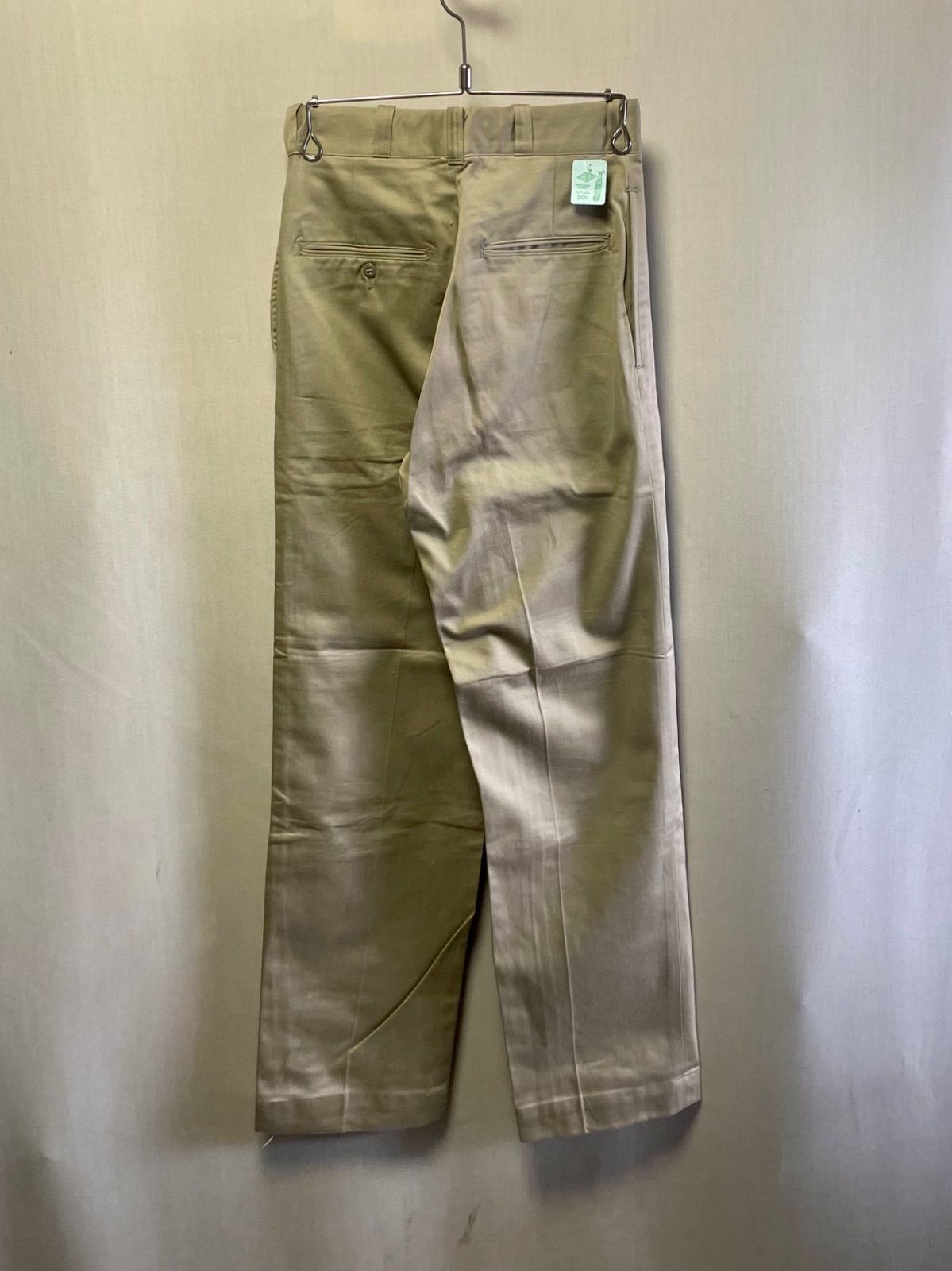 70s US MILITARY Twill Pants Size W27L31-