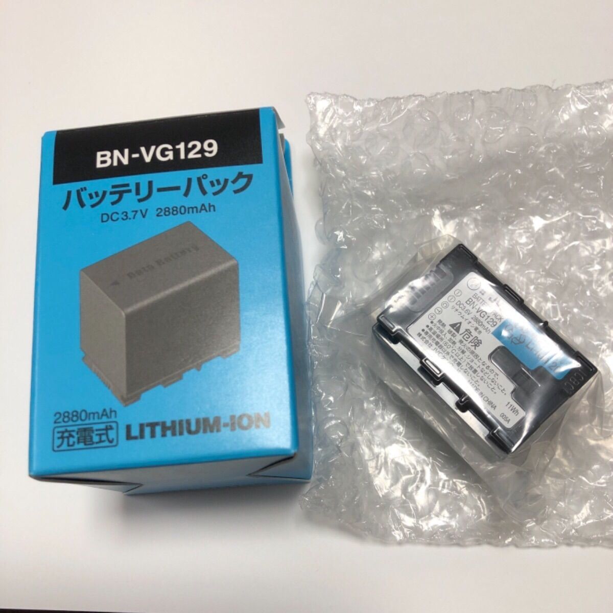 JVCケンウッド リチウムイオンバッテリー BN-VG129 - メルカリ