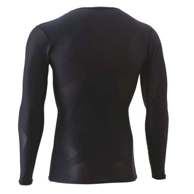 日本サイズ ヨネックス YONEX 2025 ユニセックス STB アスリートモデル Vネック長袖シャツ 機能インナー 007 ブラック 24 y 3 mトレーニング メール便発送