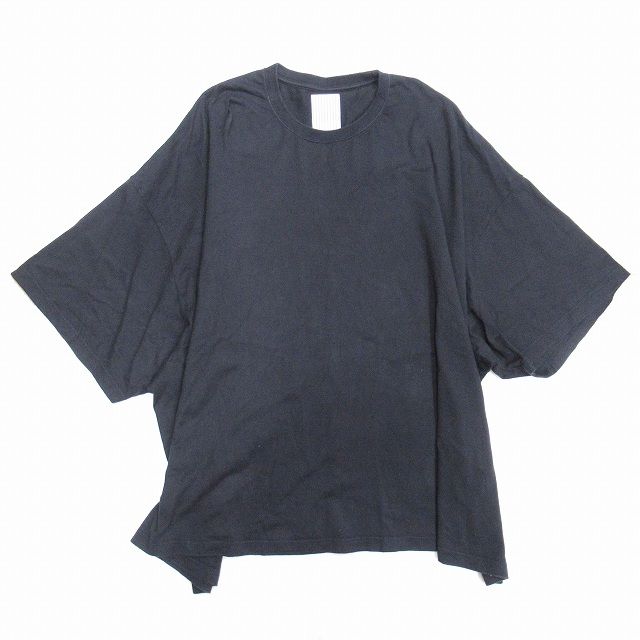 S.F.C. ストライプフォークリエイティブ STRIPES FOR CREATIVE ボックスシルエット Tシャツ ビッグサイズ オーバーサイズ 半袖 カットソー XXXXXL 紺 ネイビー/メンズ