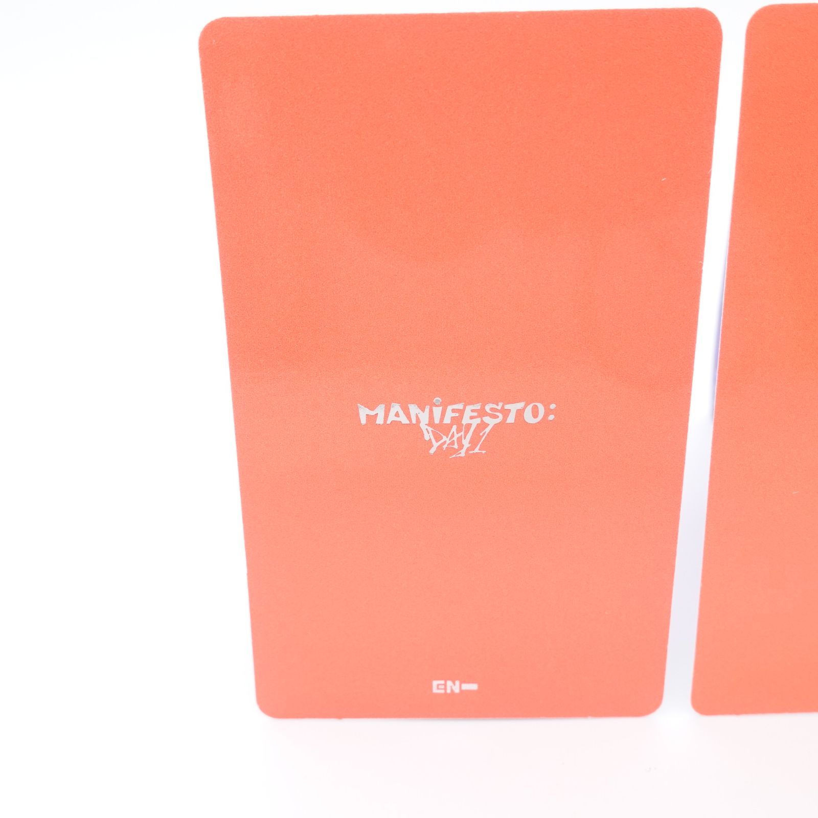 ENHYPEN ジョンウォン MANIFESTO : DAY 1  カード トレカ フォト 2枚セット JUNGWON エンハイプン