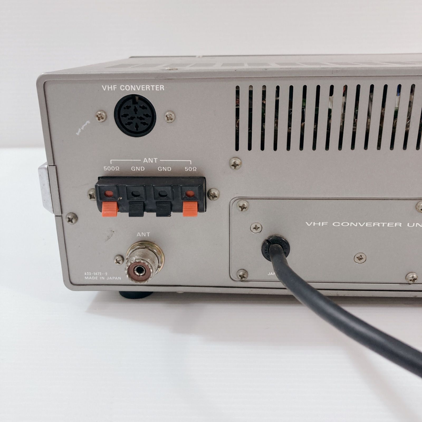 ジャンク品 KENWOOD COMMUNICATION RECEIVER R-2000 MADE IN JAPAN 