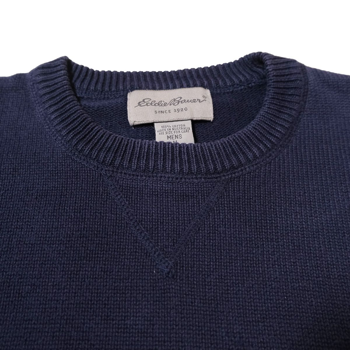 90's オーストラリア製 エディーバウアー クルーネック コットン