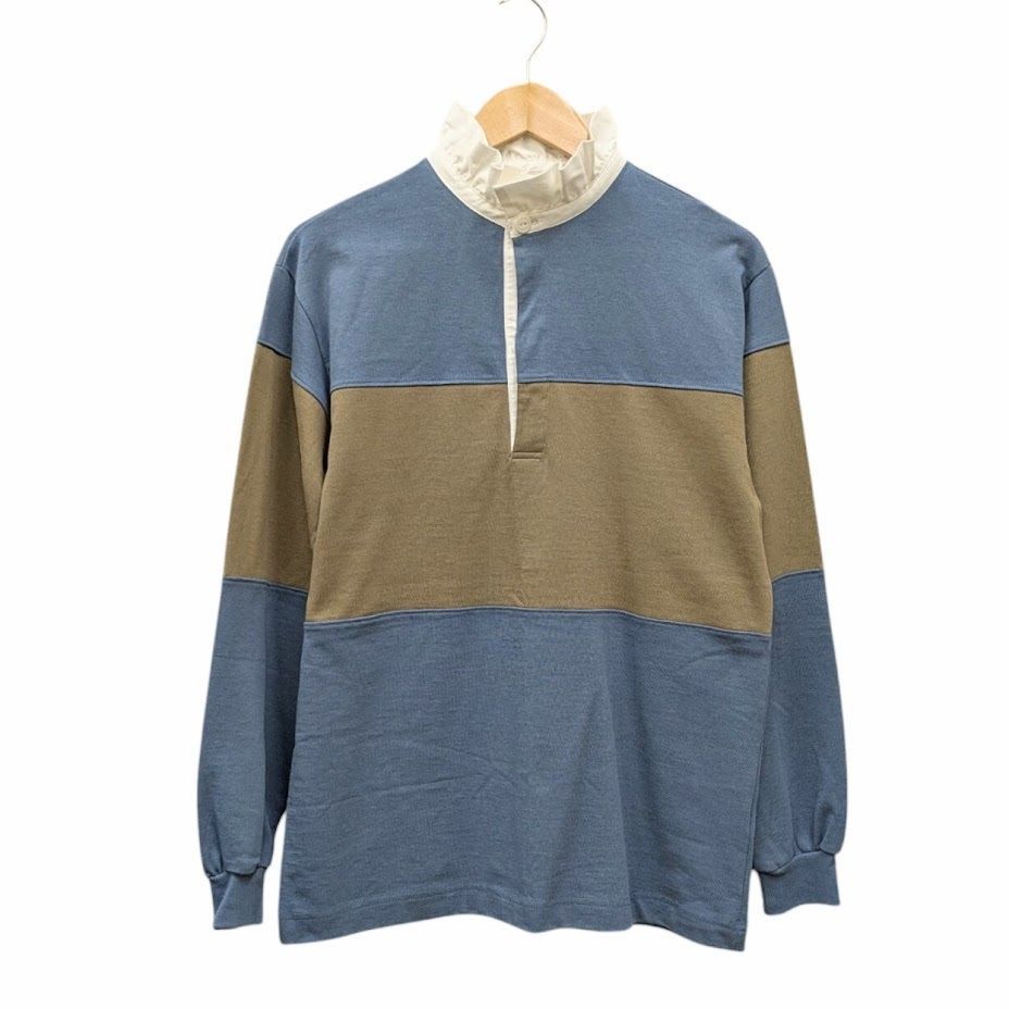 未使用品 dahl'ia ダリア フリル襟 ラグビーTEE ラガーシャツ