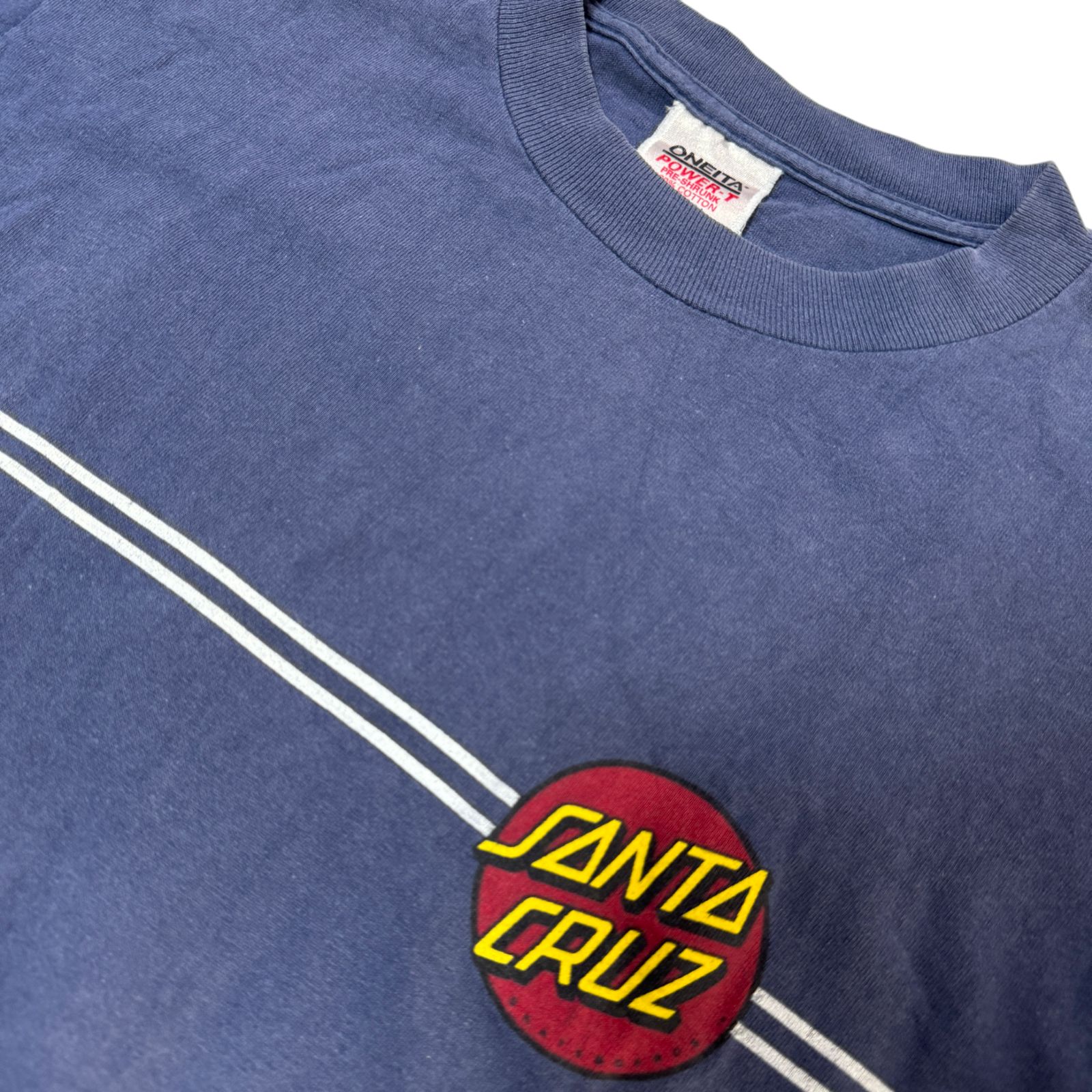 90s SANTA CRUZ Tシャツ フェード ボロ Mサイズ サンタクルーズ 