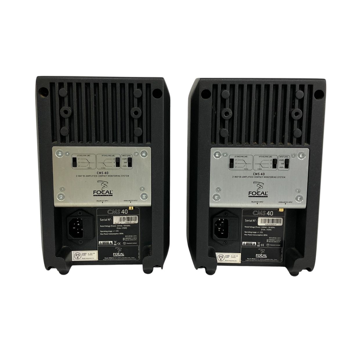 Focal CMS 40 パワードモニタースピーカー ペア 中古 Y10367265