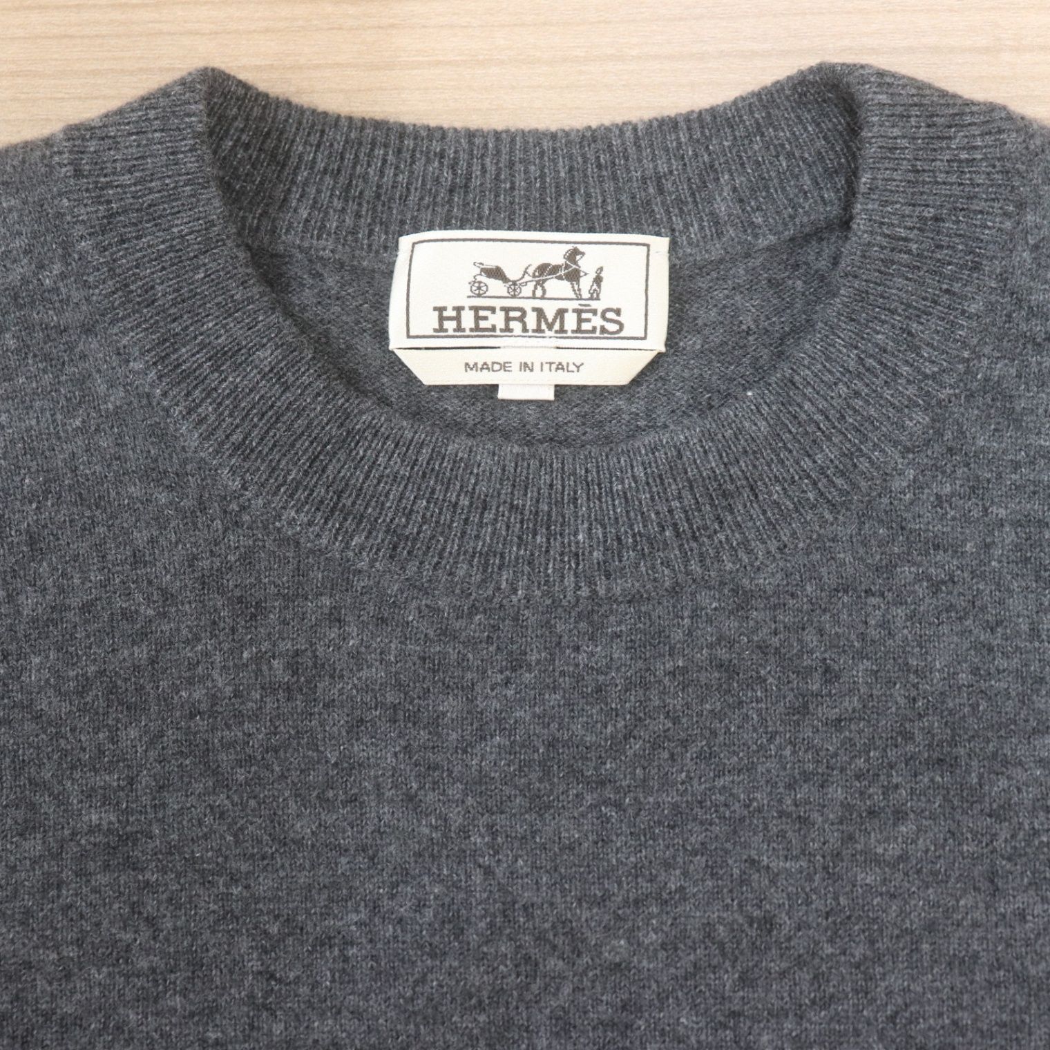 ITCYNFMY53QS 未使用 Hermes エルメス シェーヌダンクル ニット 