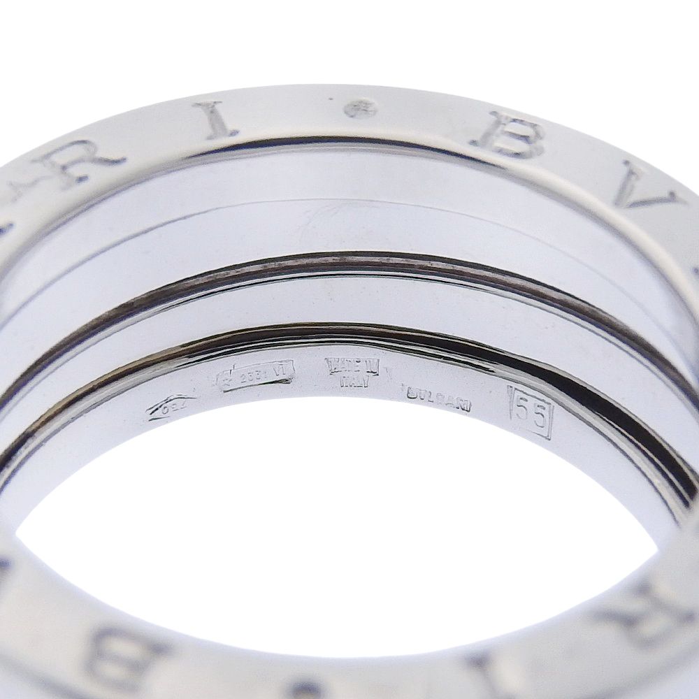 本物保証】 新品同様 ブルガリ BVLGARI 約11.9g ビーゼロワンリング B  