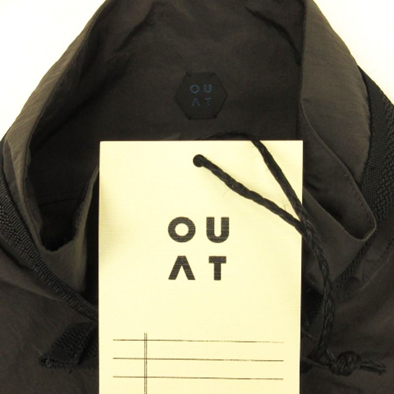 OUAT 24SS 009 BLACK TEST SHIRTS 2 黒