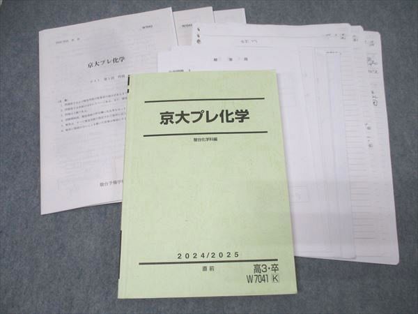 駿台 京都大学 京大プレ化学【テスト3回分付き】 テキスト 2024 直前 029S0D 駿台 京都大学 京大プレ化学【テスト3回分付き】 テキスト 2024