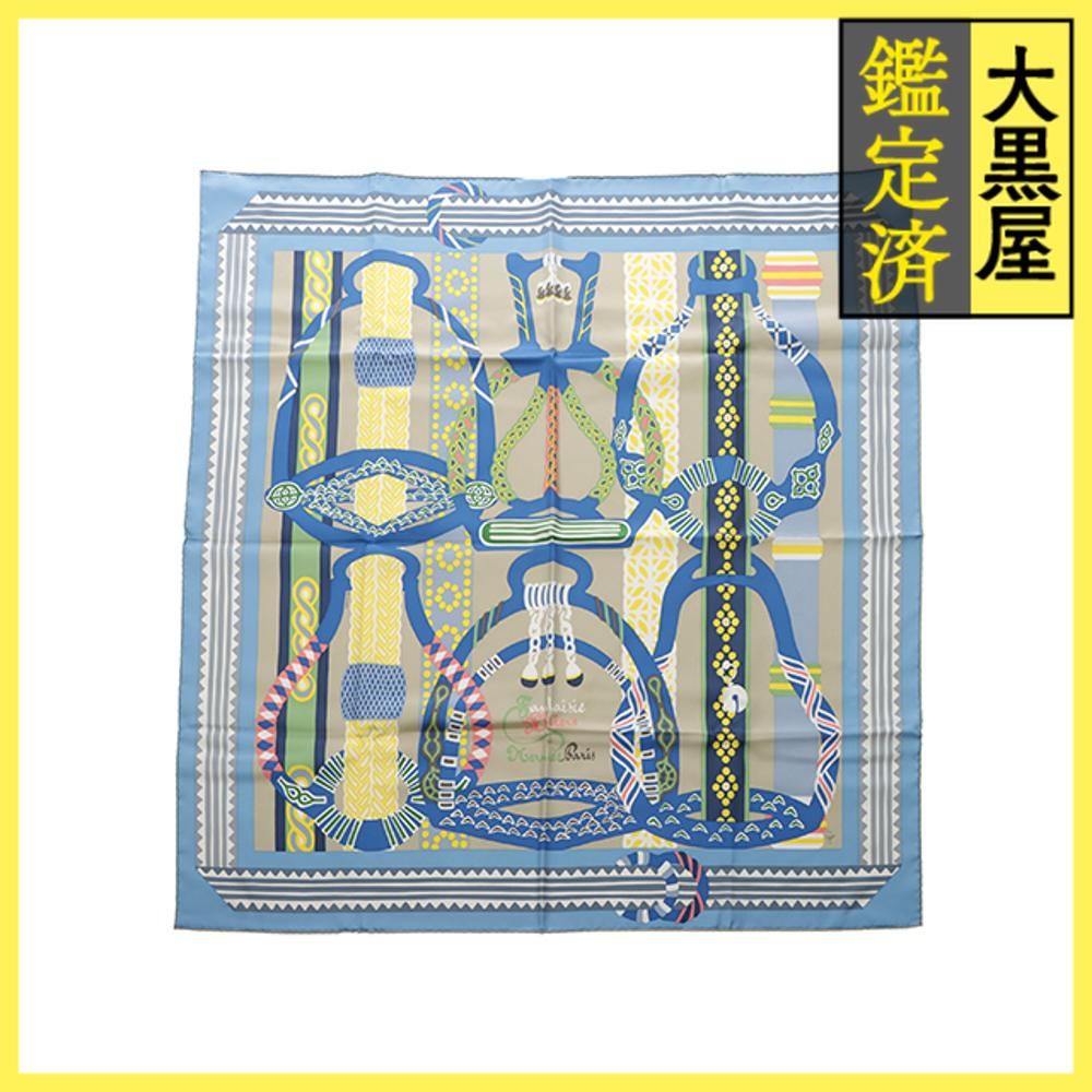 【新入荷·数量限定】 エルメス カレ90 Fantaisie d Etriers H003921S 19 472 安心してください