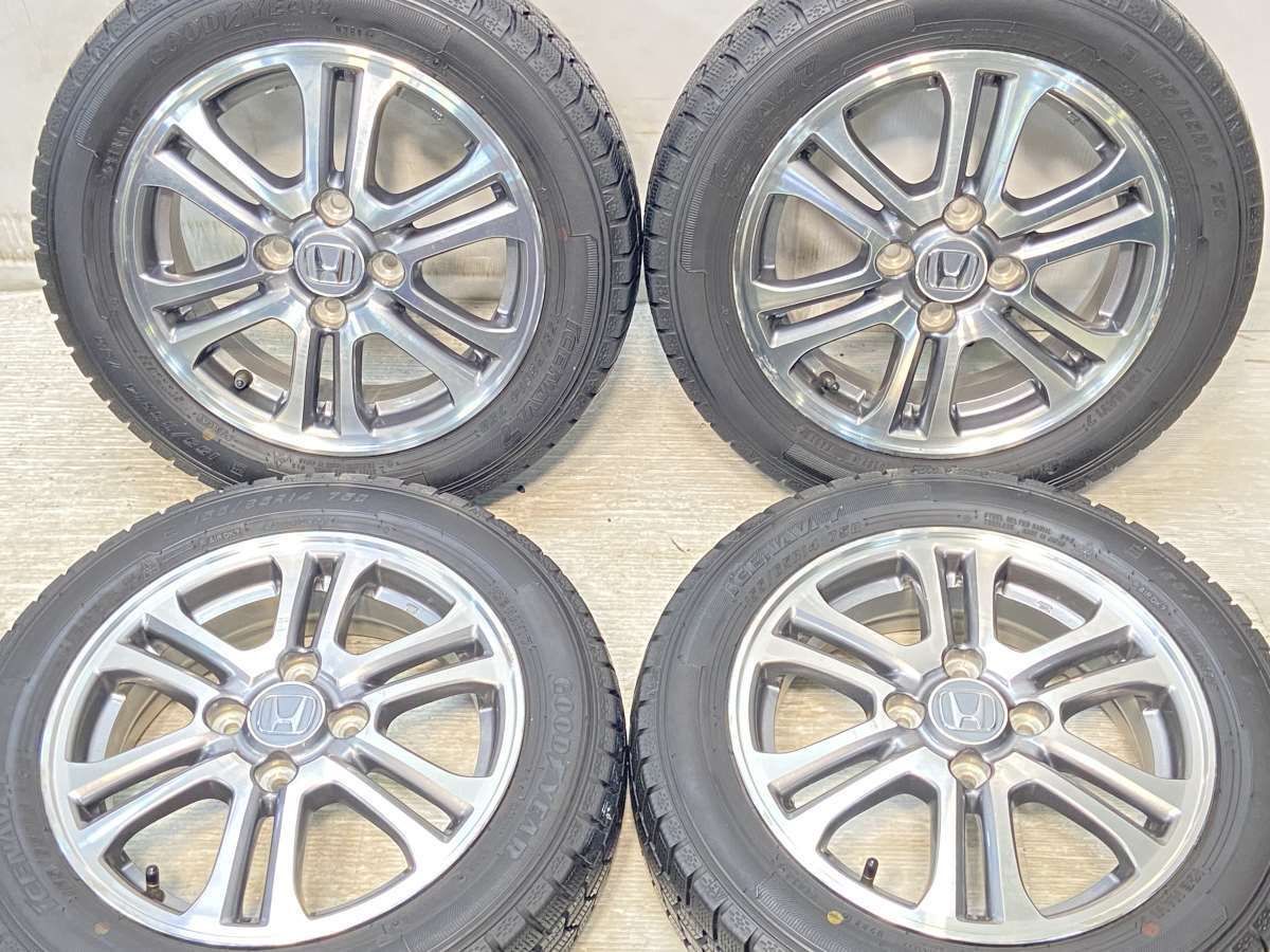 ホンダ 純正アルミホイール 155/65R14 スタッドレスタイヤ ホンダ 純正アルミホイール 155/65R14 スタッドレスタイヤ