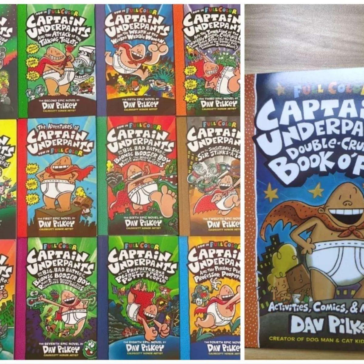 新 Captain Underpants 14冊セット英語絵本