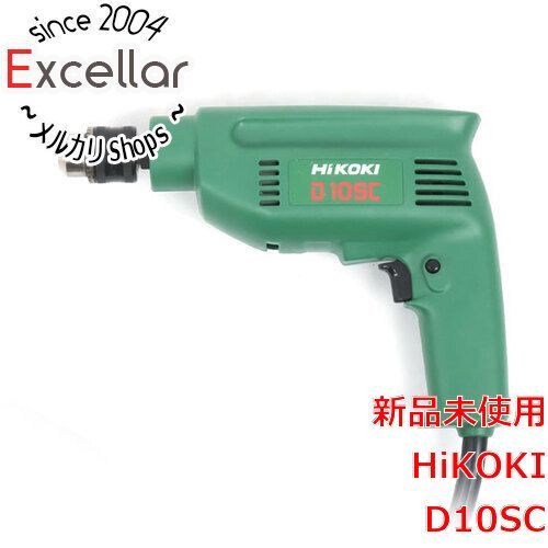 bn 15 箱きず やぶれ HiKOKI 鉄工用電気ドリル 10mm D10SC