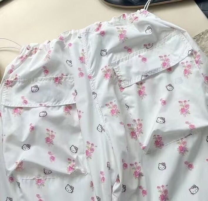 OPEN YY オープンワイワイ ハローキティ ズボン PARACHUTE PANTS  