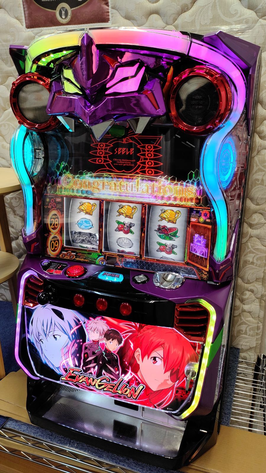 直接お渡し限定！　パチスロ実機　アクエリオン SANKYO パチスロ創聖のアクエリオン 中古パチスロ実機 [2ch対応