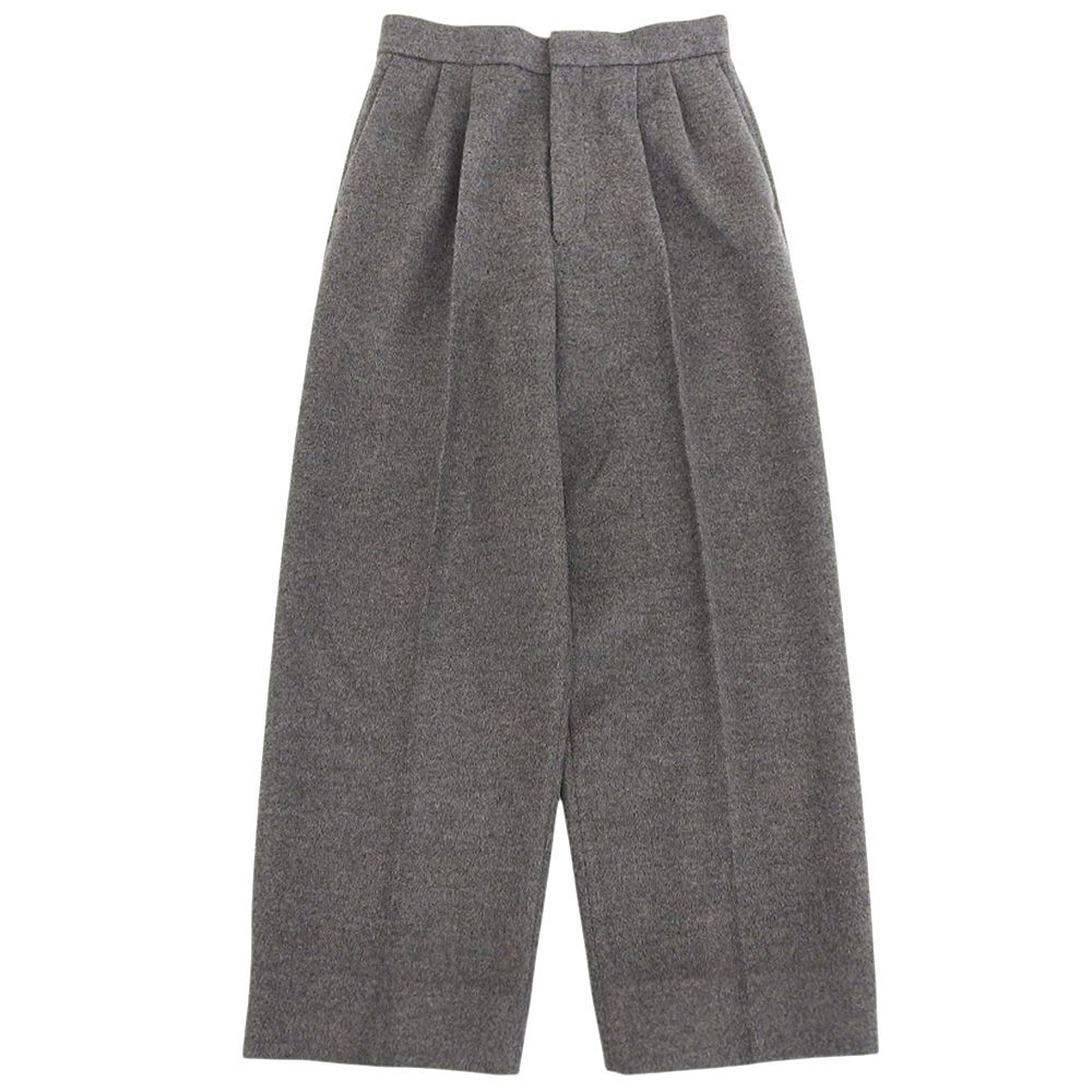 DRAWER ドゥロワー ビーバータックパンツ ボトムス レディース グレー 40 23AW 40