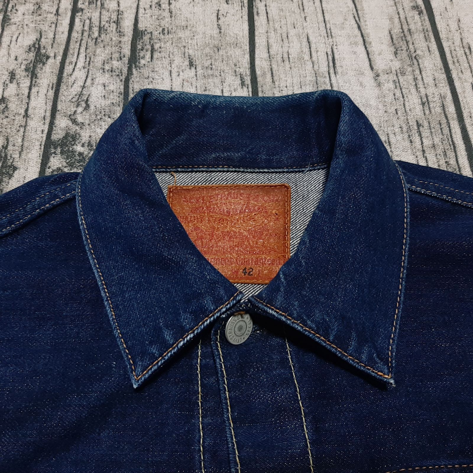 旧LVC LEVI'S 507XX セカンド 2nd レザーパッチ 日本製 42 size 42】旧LVC LEVI'S 507XX セカンド 2nd レザーパッチ 2001 日本製