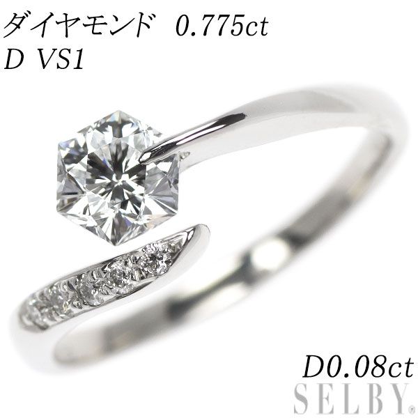 K18WG フルエタニティ ダイヤモンド リング 1.08CT