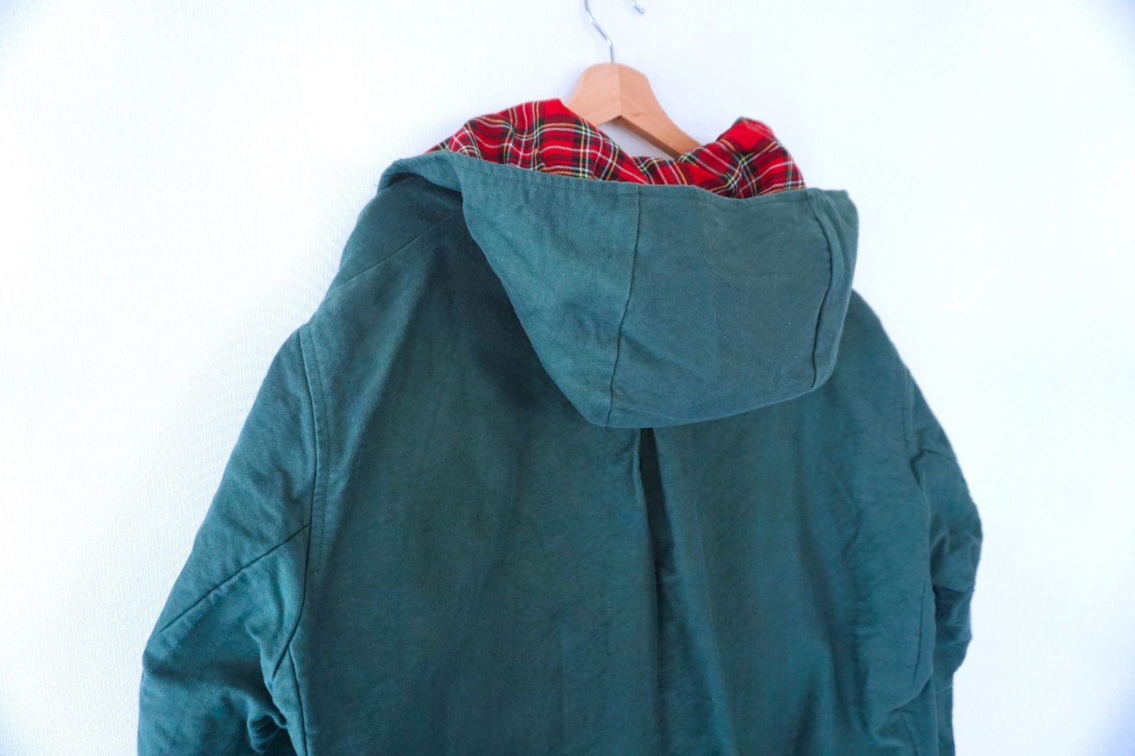 Chez Vidalenc シェヴィダレンク New Parka Cotton Moleskin (FOREST