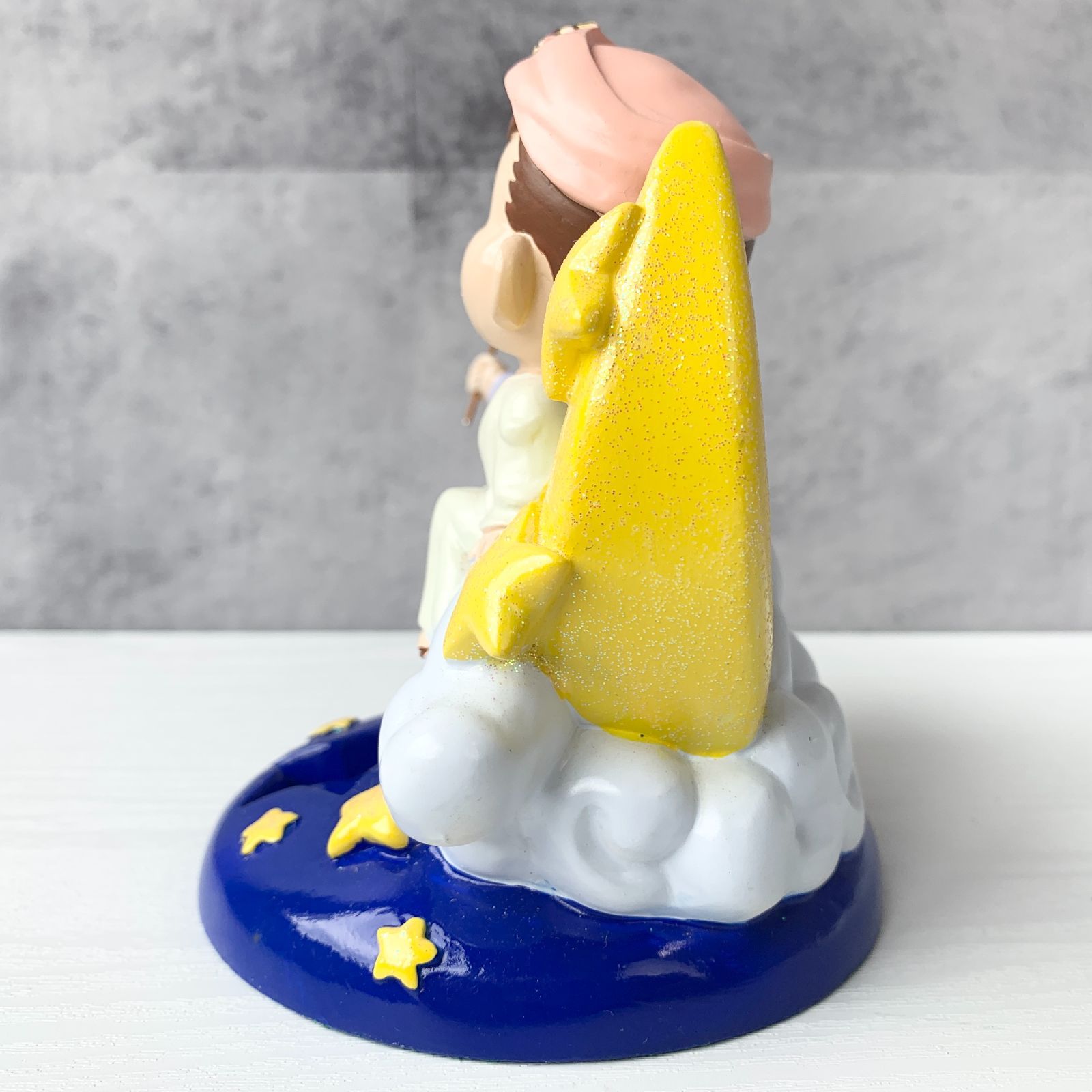 ペコちゃん ポコちゃん 七夕 置き物 飾り 不二家 陶器 キラキラ
