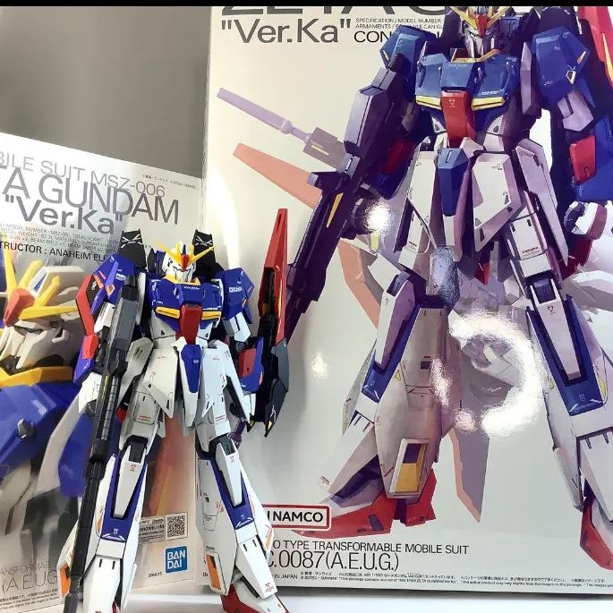 MG Zガンダムver.ka 改修全塗装完成品 - ノル坊ショップ - メルカリ