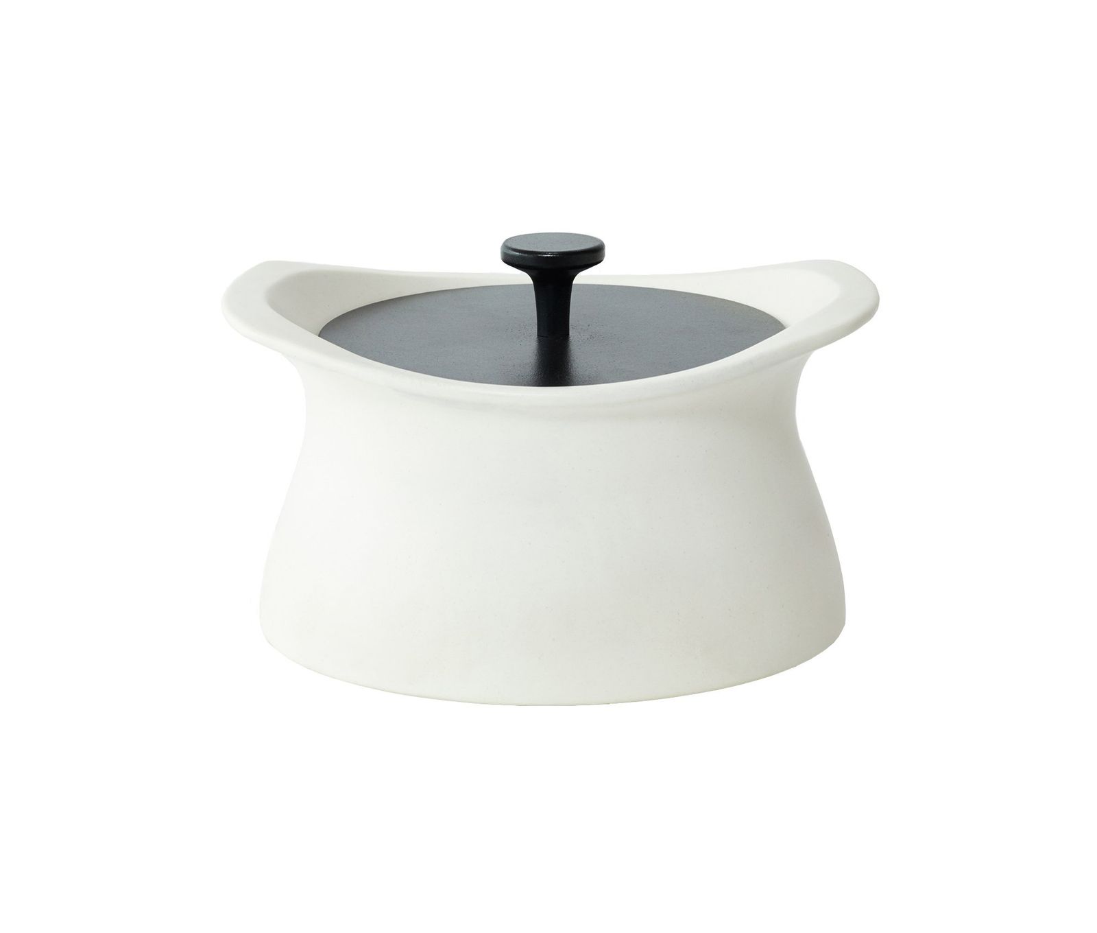 モラトゥーラ Molatura 土鍋 best pot 20cm 2L ホワイト 2?4人分 ホワイト 20cm