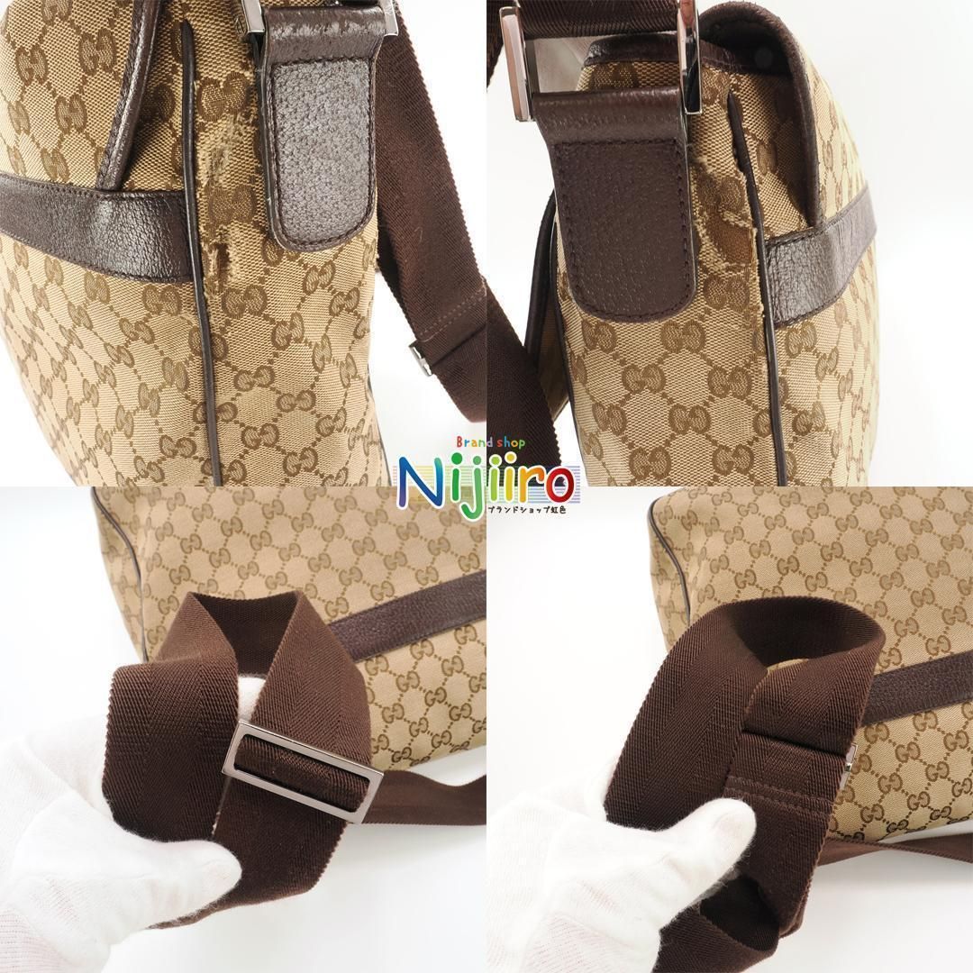 品質保証で、高速配送！ グッチ GGキャンバス メッセンジャーバッグ 1668