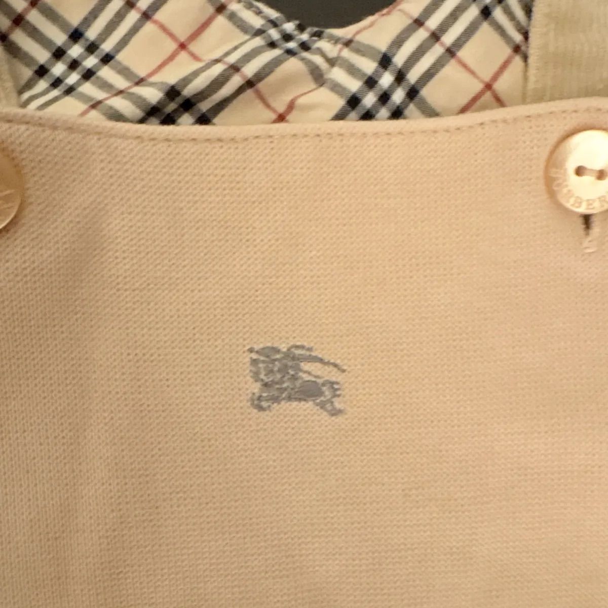 新品　タグ付き　未使用　Burberry 80センチ　バーバリー　オーバーオール BURBERRYのフリマアイテム一覧