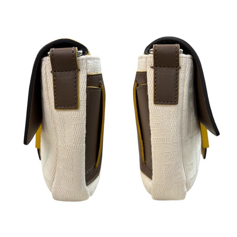 フェンディ FENDI マンマバゲット 7VA472 イエロー レザー