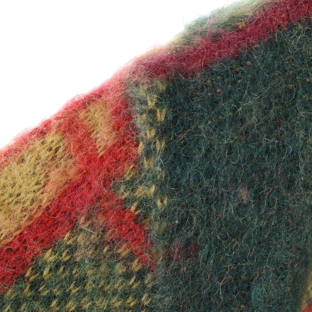 Needles (ニードルス) 22AW TARTAN MOHAIR CARDIGAN タータン