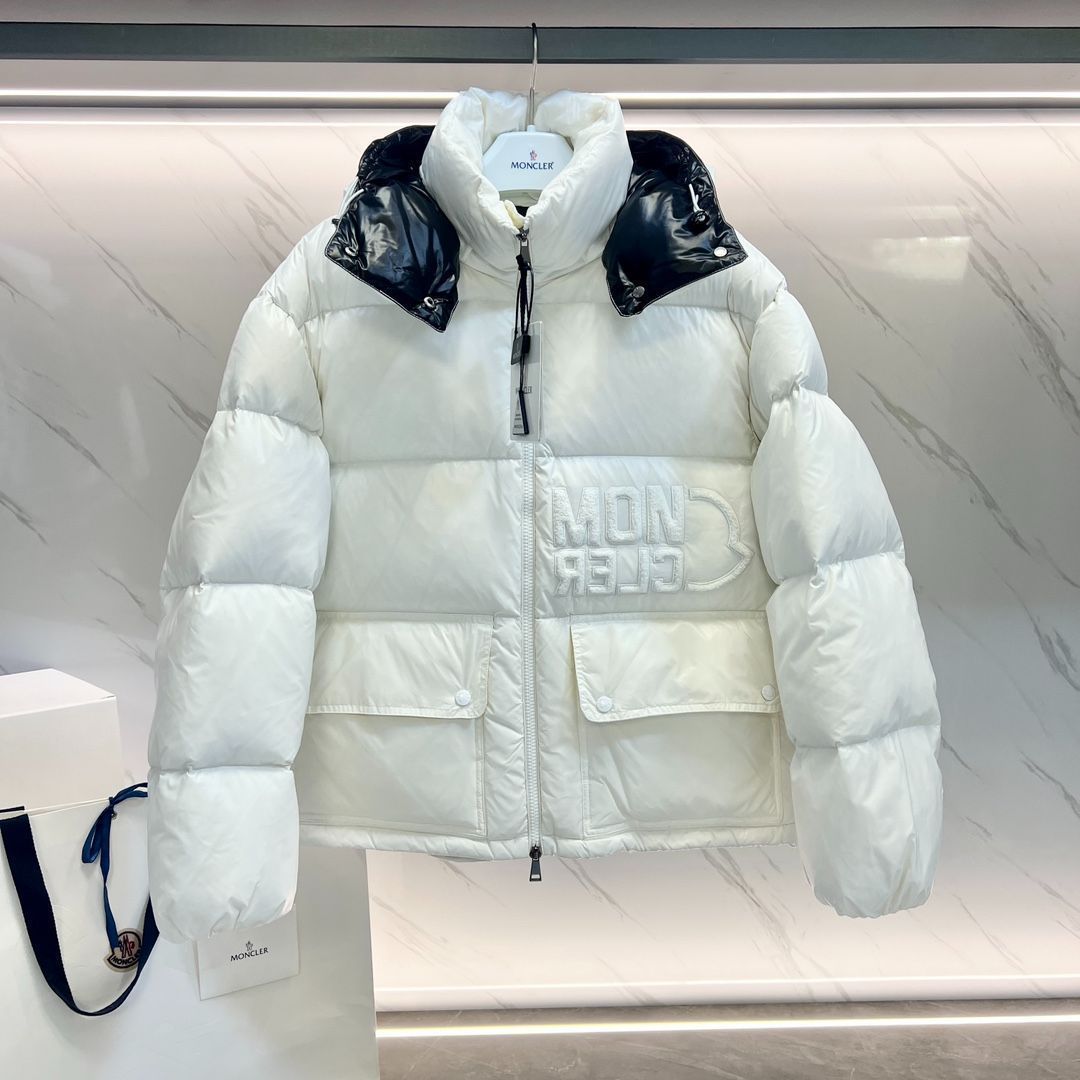 【MONCLER】Abbaye ショート ダウンジャケット フード付き 3色 口コミ・レビュー｜【MONCLER】Abbaye ショートダウンジャケット