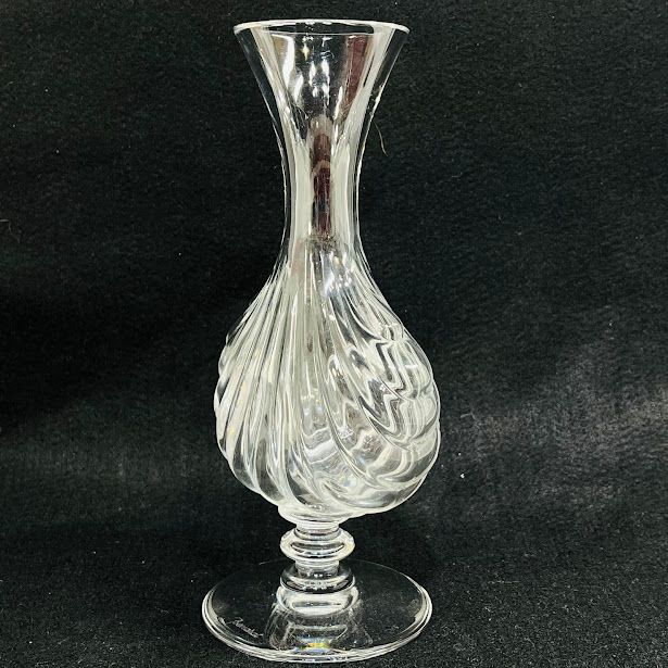 中古】Baccarat バカラ プリマベーラ 花瓶 クリスタル ベース 