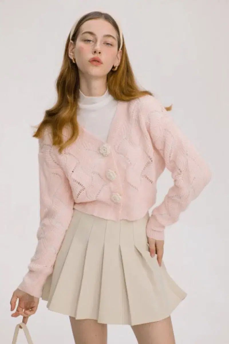  城海恩 着用 シンスゼン カーディガン 長袖 カーディガン ボレロ アンサンブル