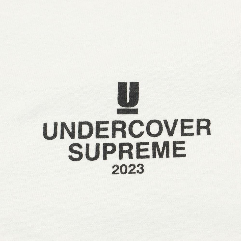 【中古】シュプリーム Supreme 2023年春夏 Undercover Face Tee 半袖 クルーネック Ｔシャツ ホワイト【サイズM】【メンズ】-3