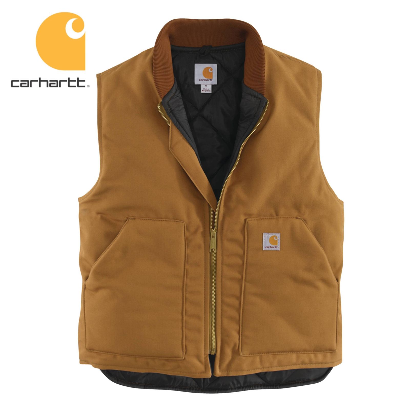 Carhartt ブラウン ベスト Mサイズ 【公式通販】