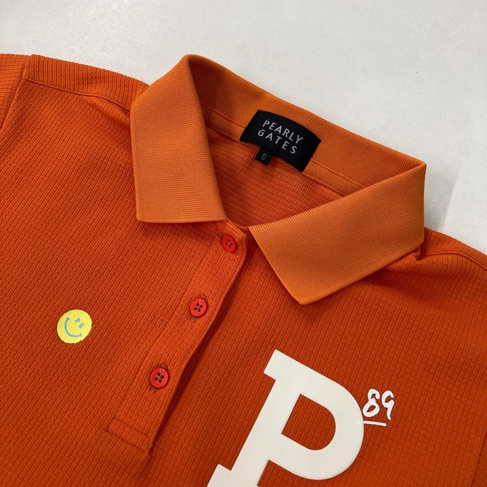 サイズ：0 PEARLY GATES パーリーゲイツ 2025年モデル 半袖ポロシャツ
