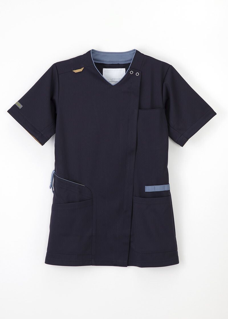 [ナガイレーベン] 男女兼用スクラブ (AY-5572) [ネイビー]