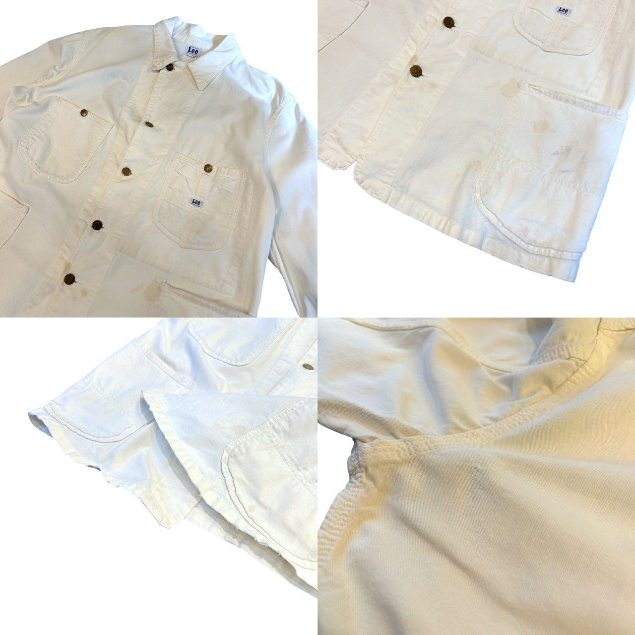 50s Lee メモリアル チョアジャケット ハウスタグ　ロングL 50s Lee メモリアル チョアジャケット ハウスタグ ロングL - メルカリ