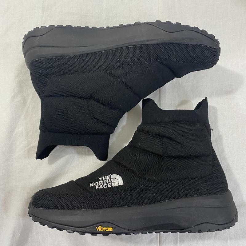 THE NORTH FACE ザノースフェイス アウトドアシューズ NF 52243 Shelter Knit Mid WR black US 8 26 cm