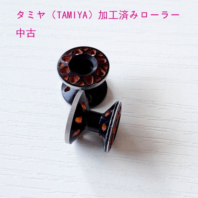 ミニ四駆 CNC軽量化ブラックアルミローラー 2段13-12mm + 13mm③ タミヤ ミニ四駆 2段 13-12mm 軽量加工 アルミローラー ブラック