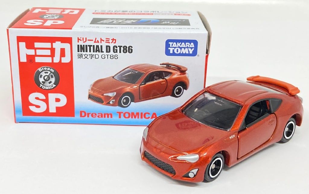 赤いきつね様ドリームトミカ GT86 頭文字D
