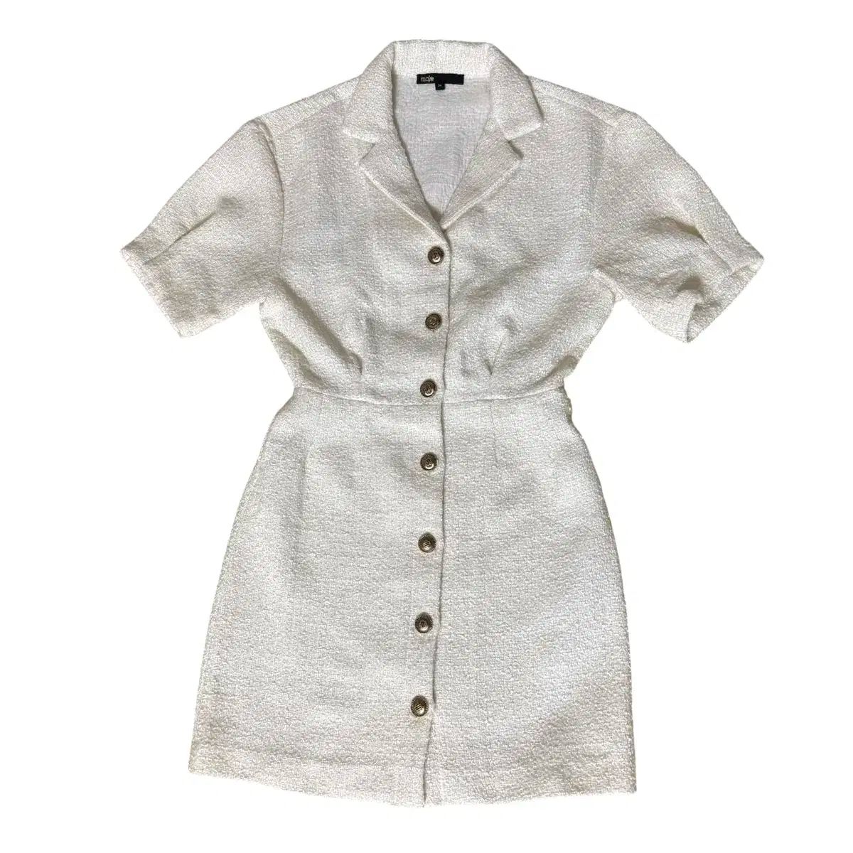 36 マージュ ツイード ブークレ ミニ ONE PIECE