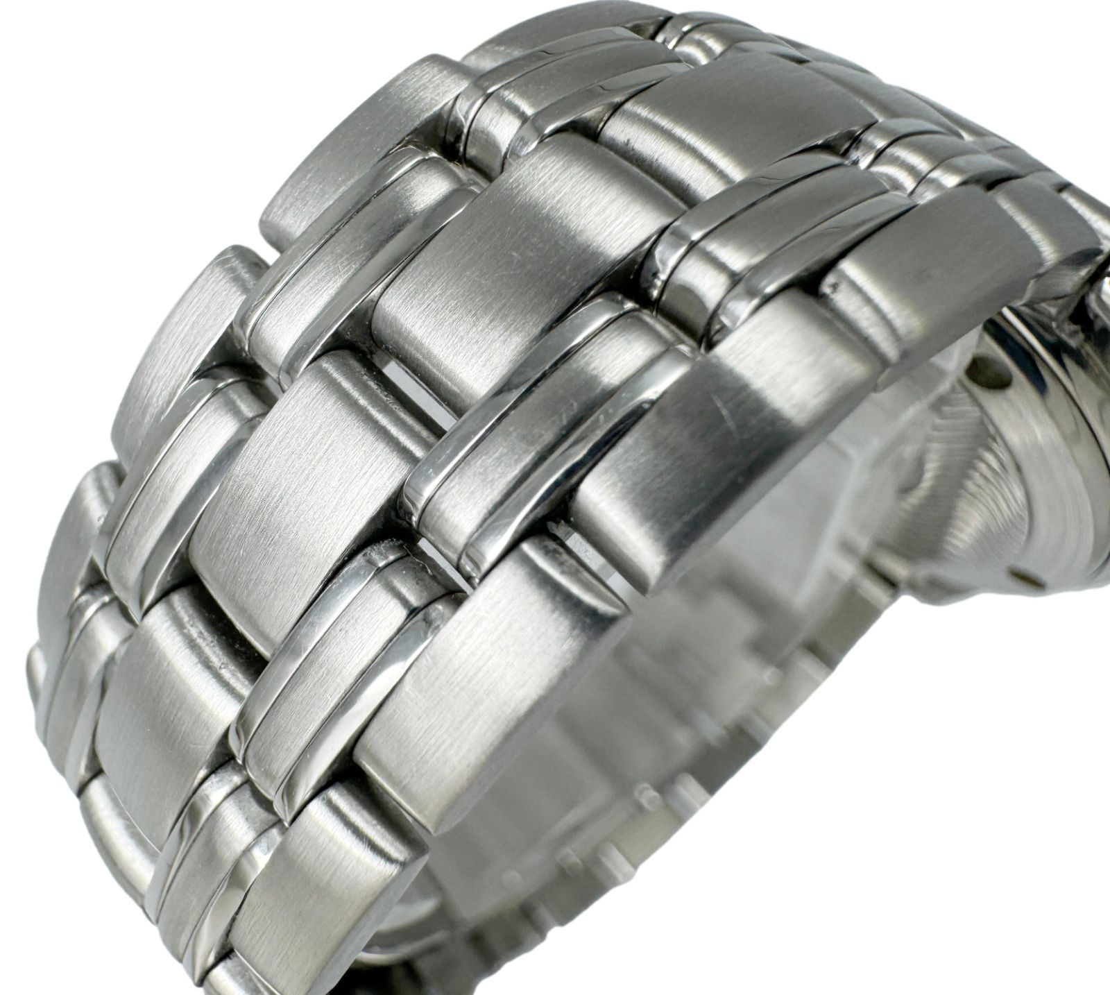 ブルー文字盤 外装仕上げ