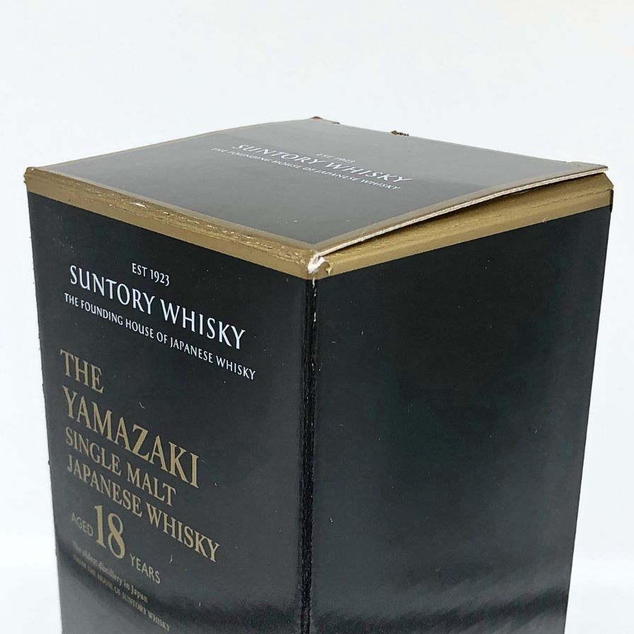 サントリー - サントリー 山崎 18年 空き箱 化粧箱 カートン SUNTORY【E3】 サントリー 山崎 18年 空き箱 化粧箱 カートン SUNTORY【E3